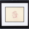 White Rabbit Alice in Wonderland Production Drawing