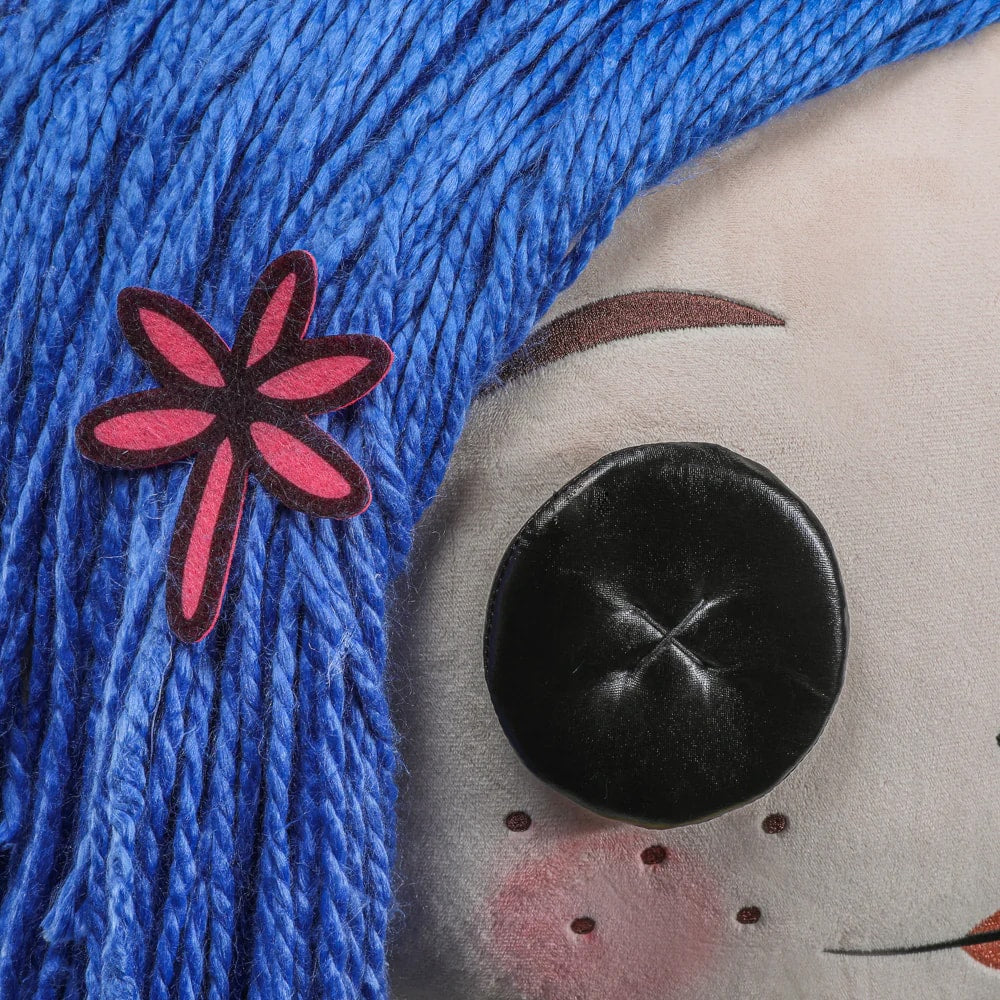 Coraline with Button Eyes 5' Life-Size Plush