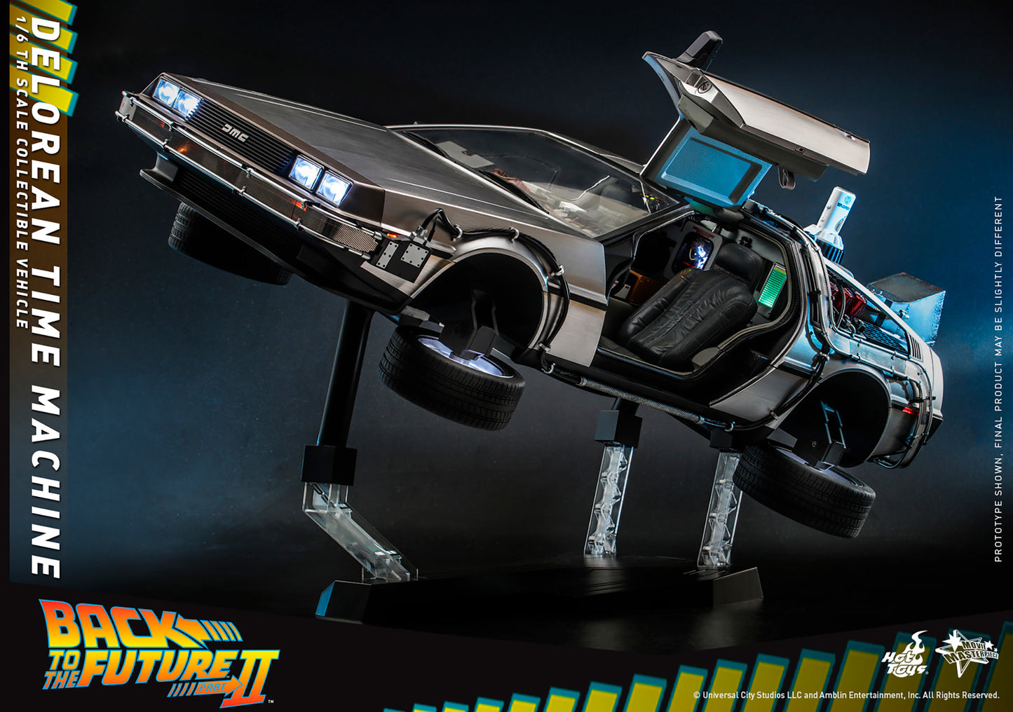 BACK TO THE FUTURE DELOREAN 1:6 SCALE