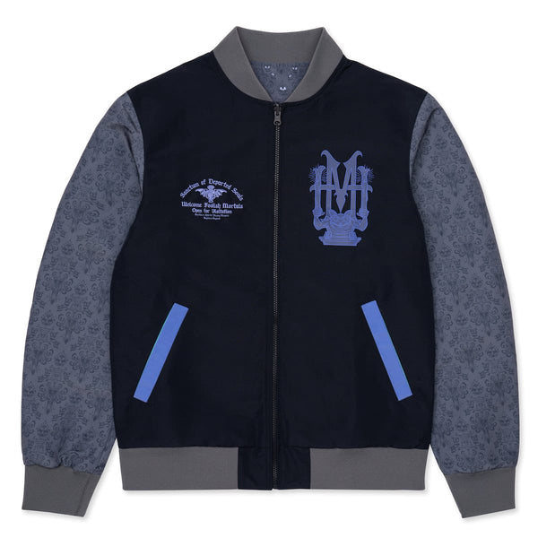 RSVLTS - Disney's Haunted Mansion "Welcome Foolish Mortals (West)" – Reversible Bomber Jacket