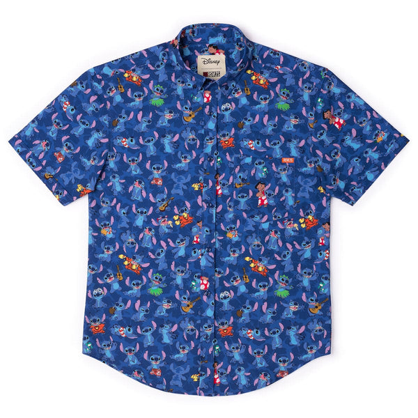 RSVLTS-Disney-Stitch Being Stitch-Short Sleeve Shirt