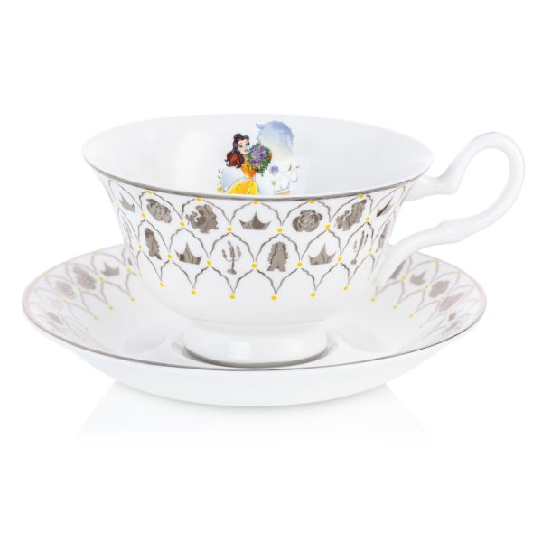 Disney 100 Belle Bone China Cup And Saucer