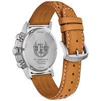 Citizen Eco-Drive Star Wars Classic Rebel Pilot Brown Leather Strap Watch