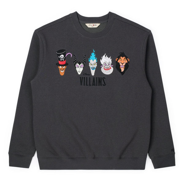 RSVLTS-Disney-Menacing Mugs-Crewneck Sweatshirt