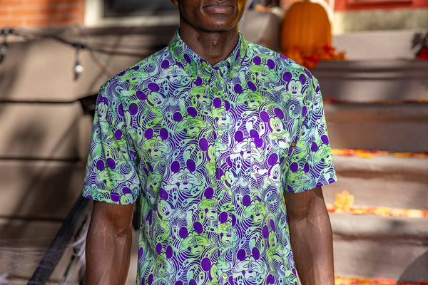 RSVLTS-Disney-Haunted Mouse-Short Sleeve Shirt
