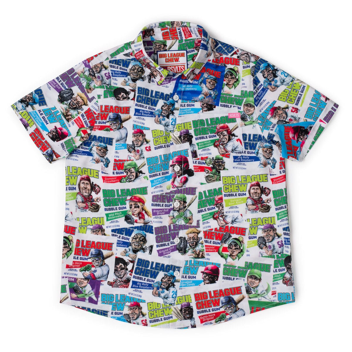 RSVLTS-Big League Chew-Fresh Pouches-Youth Short Sleeve Shirt