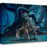 "Ichabod Gets Spooked" by Bob Doucette - Disney Treasure On Canvas