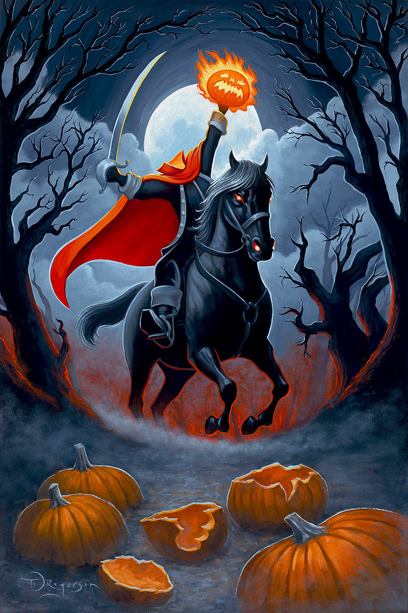 Headless Horseman Rides Tonight - Limited Edition - Unframed – Stage ...