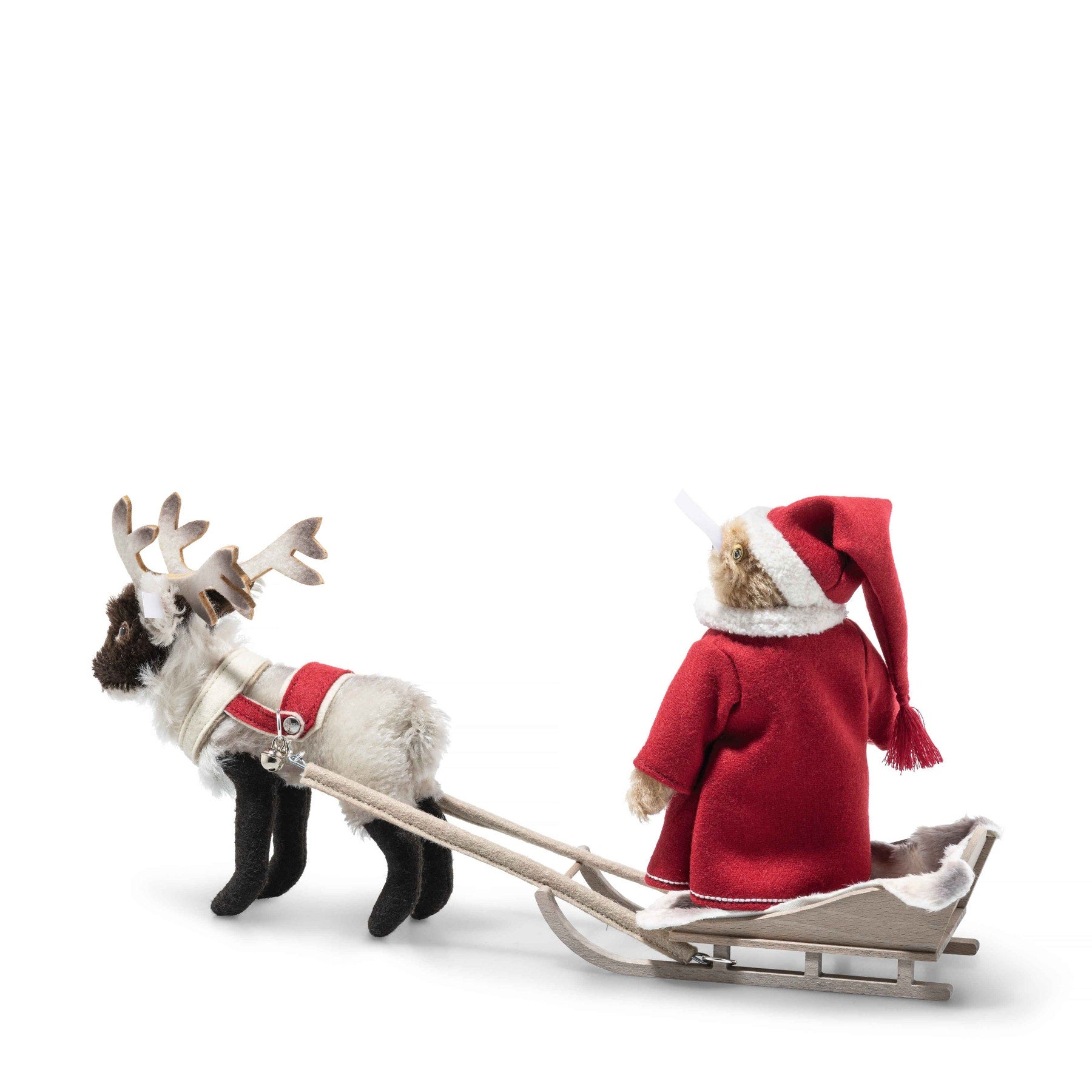 Steiff: Christmas Teddy Bear with Reindeer and Sleigh - 2024