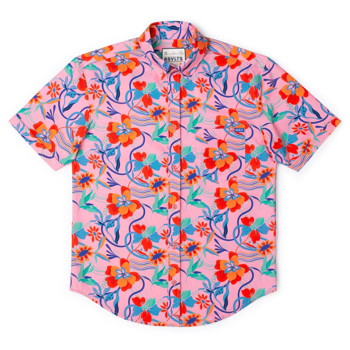 RSVLTS-Back to the Fuchsia-Short Sleeve Shirt