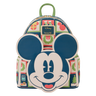 Loungefly-Mickey and Minnie Holiday Mini Backpack