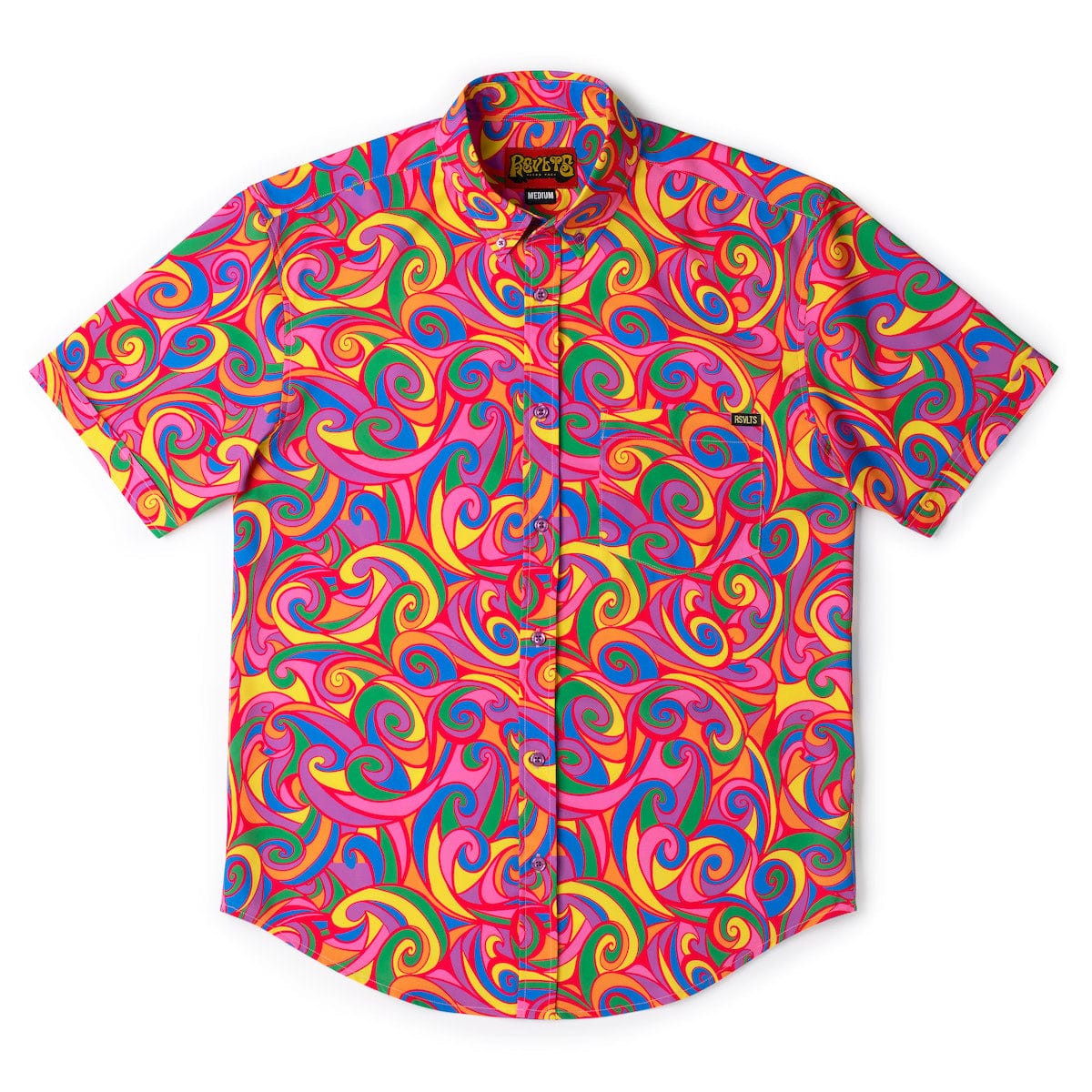 RSVLTS-Retro Swirls-Yeah Maaaaan...-Short Sleeve Shirt
