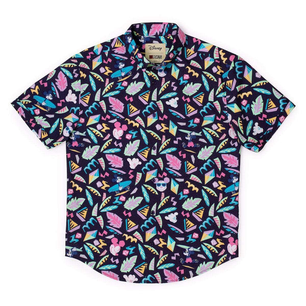 RSVLTS-Disney's-Surfin' Mickey-Short Sleeve Shirt