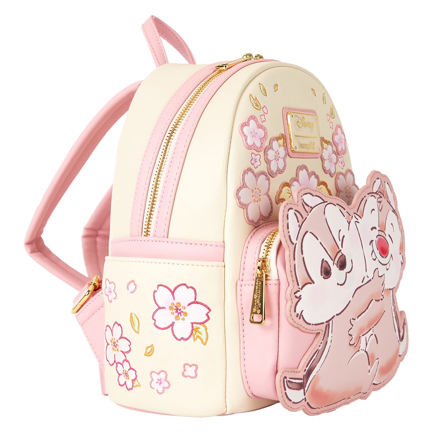 【Loungefly】Disney チップとデール さくら バックパック Loungefly-Disney-Chip and Dale Pastel Mini Backpack – Stage