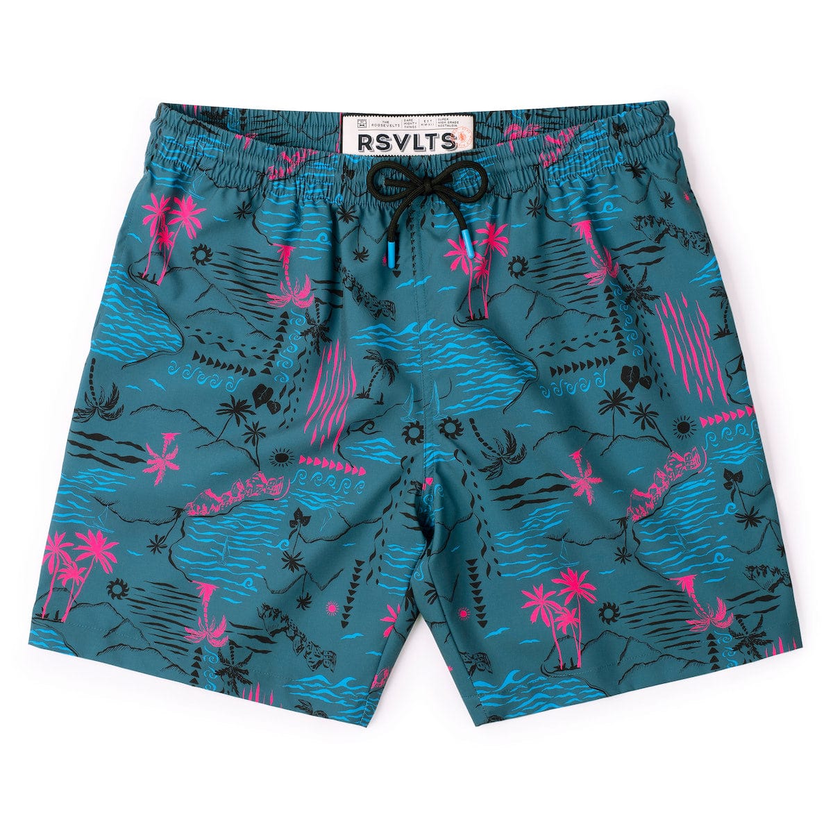 RSVLTS-Soleil Beach (Night)-Hybrid Shorts