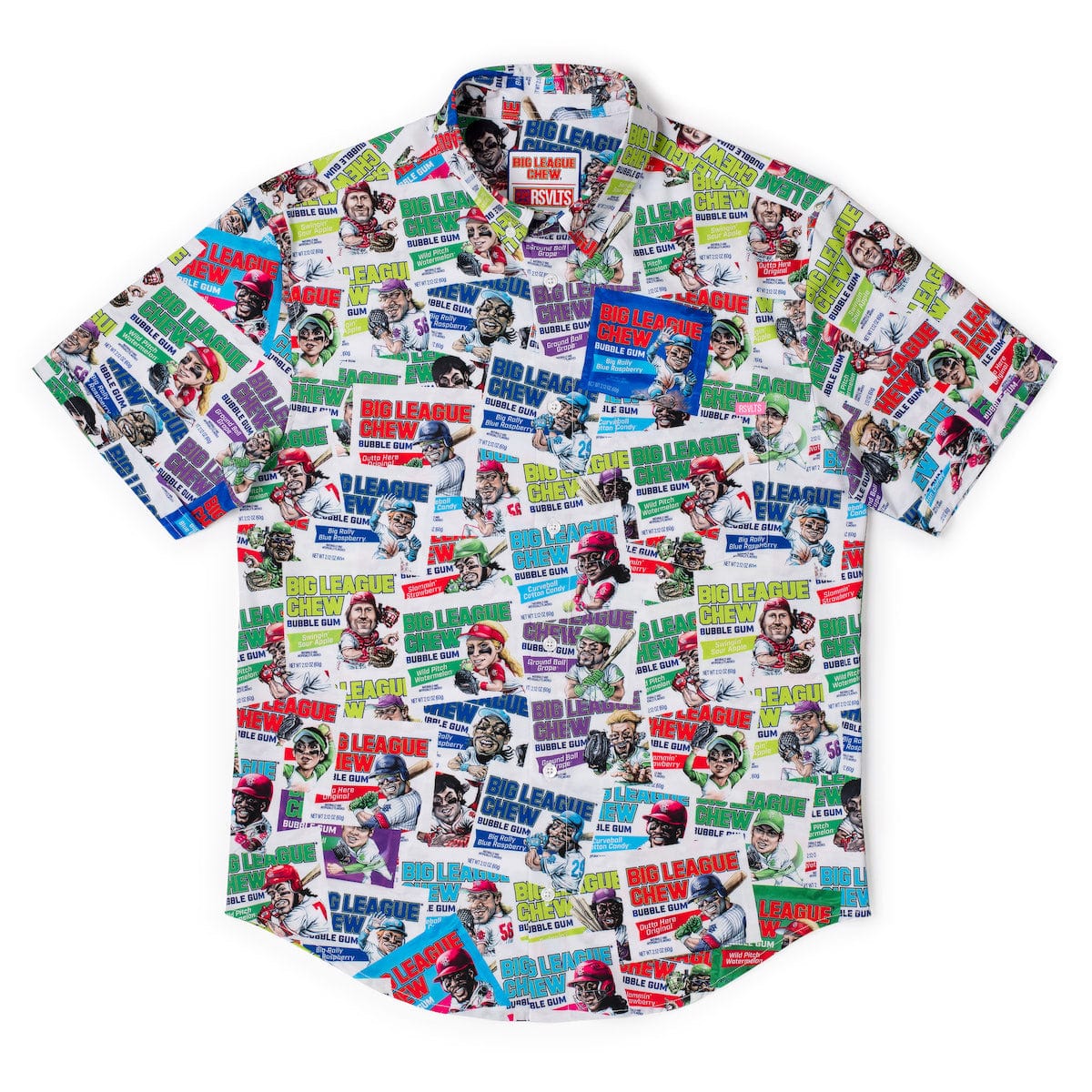 RSVLTS-Big League Chew-Fresh Pouches-Short Sleeve Shirt