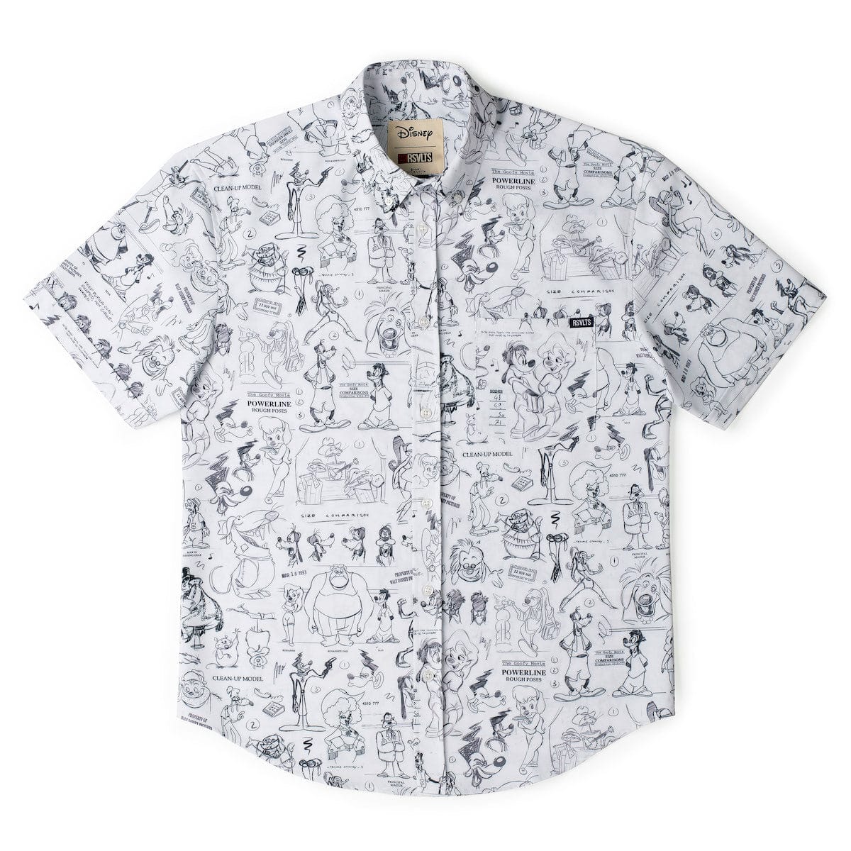 RSVLTS_Disney's- Art of a Goofy Movie -Short Sleeve Shirt