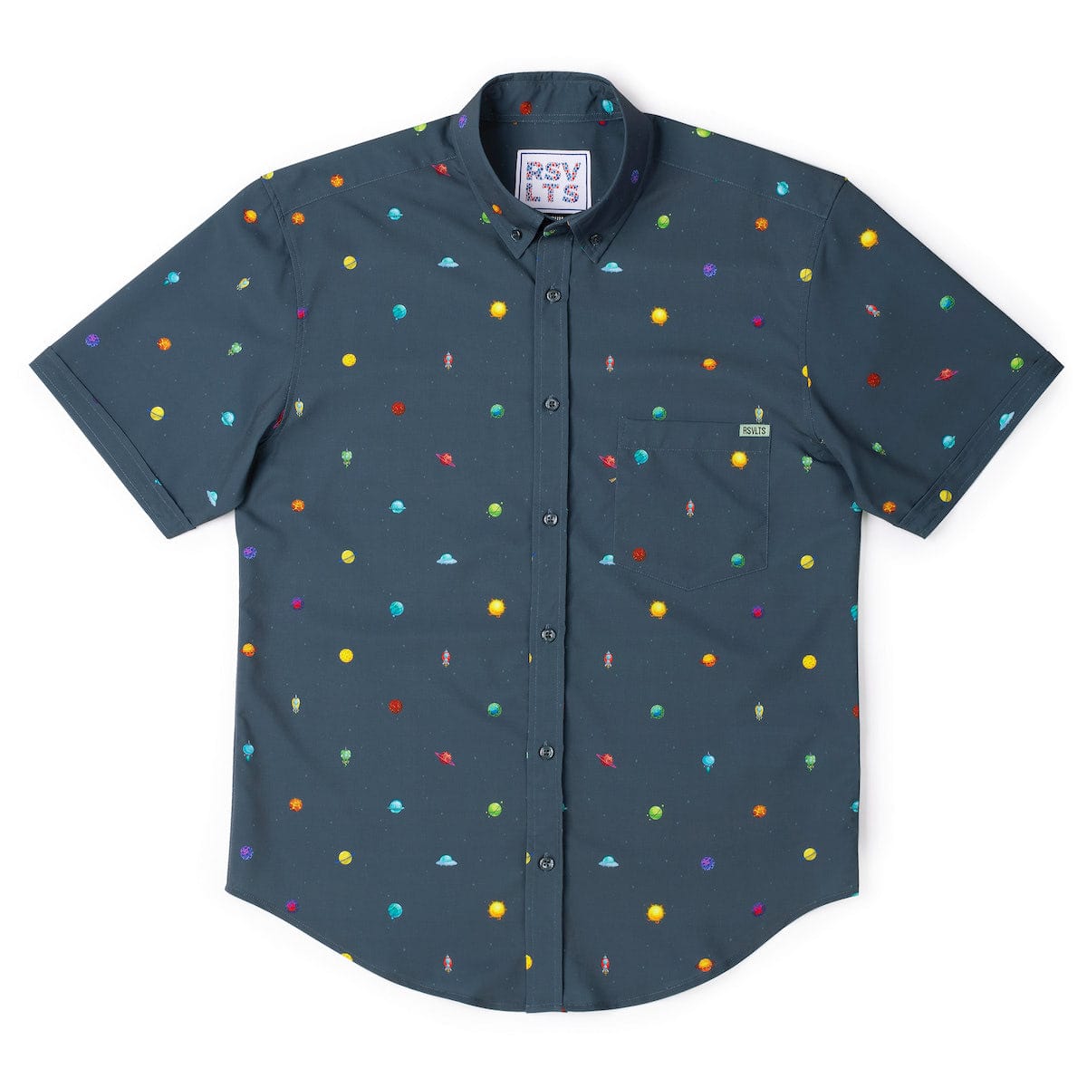 RSVLTS-Little Things Collection-Intergalactic Planetarium-Short Sleeve Shirt