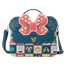 Loungefly-Mickey and Minne Holiday Crossbody Bag