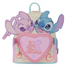 Loungefly-Disney-Lilo & Stitch Be Mine Vintage Cake Mini Backpack