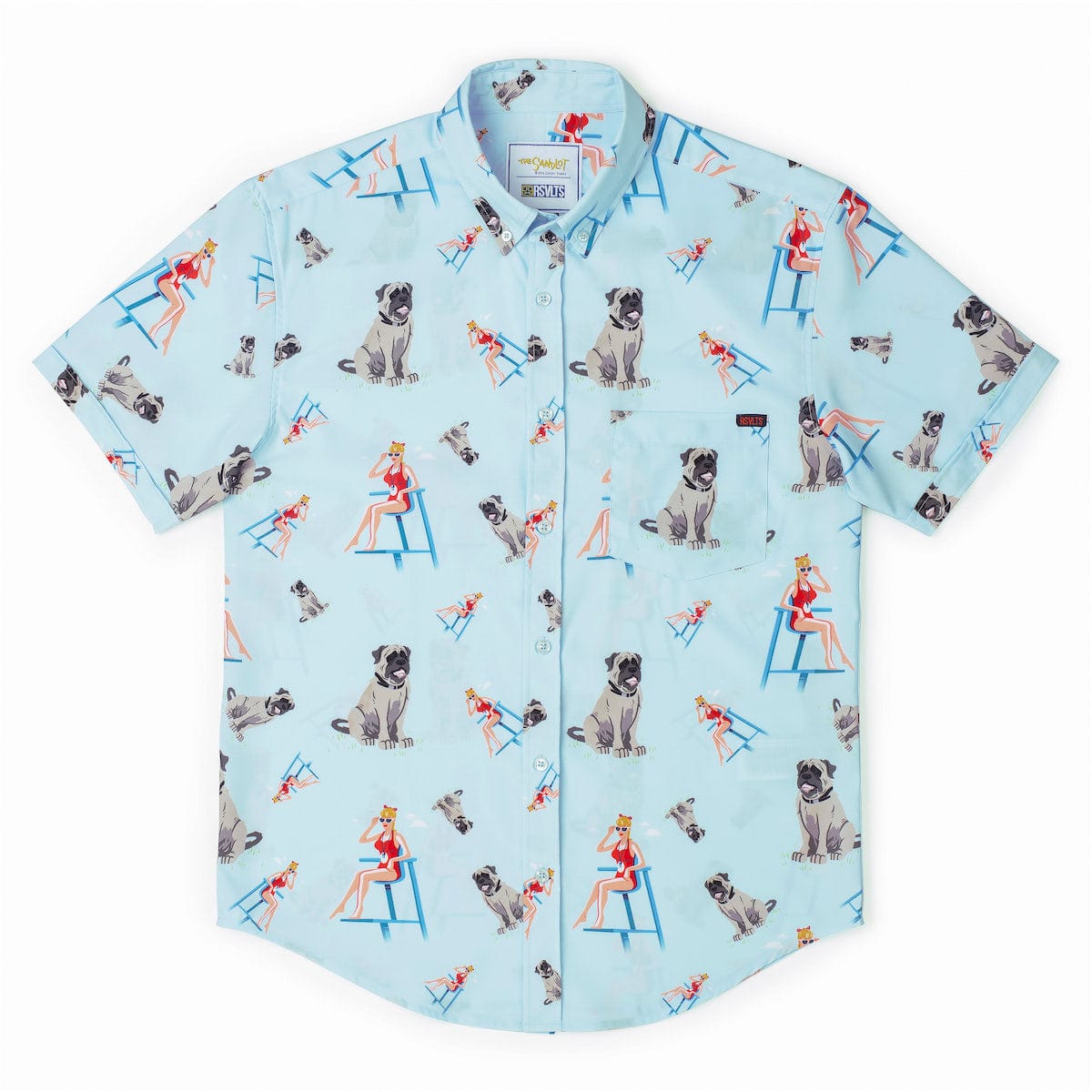 RSVLTS-The Sandlot-Wendy and the Beast-Short Sleeve Shirt