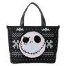 Loungefly-TNBC Jack Skellington Reversible Sequin Tote with Coin Bag