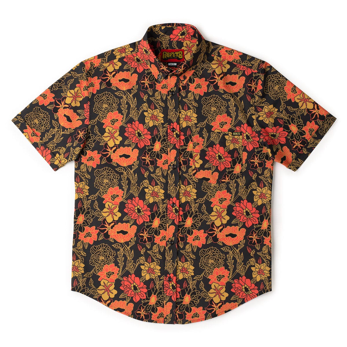 RSVLTS-Retro Rockstar-Bustle in Your Hedgerow-Short Sleeve Shirt