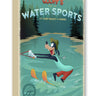 "Goofy's Water Sports" by Bret Iwan - Disney Treasure On Canvas