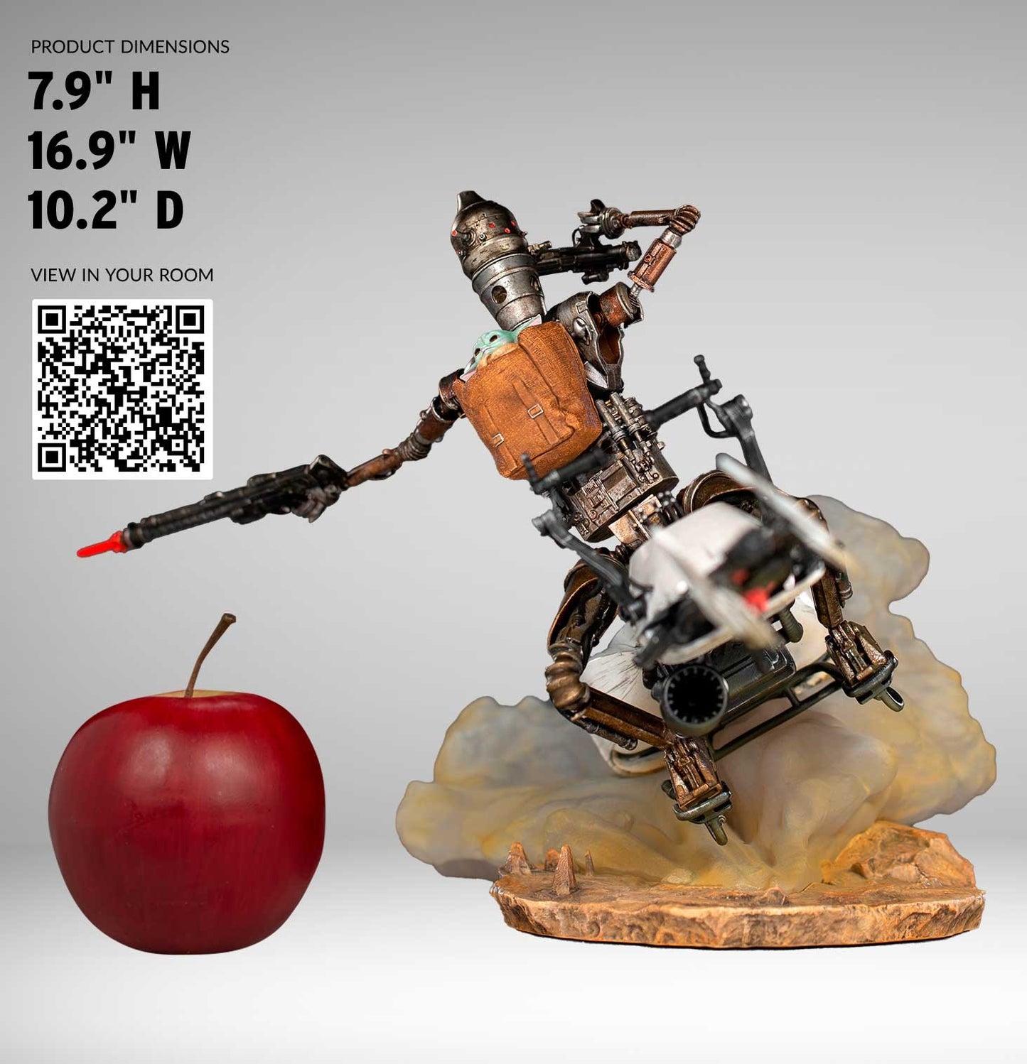 IG-11 & The Child Deluxe 1:10 Statue