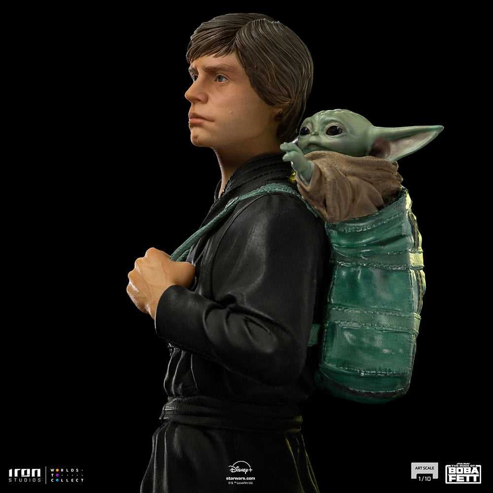 Luke Skywalker Grogu Training 1:10 Scale