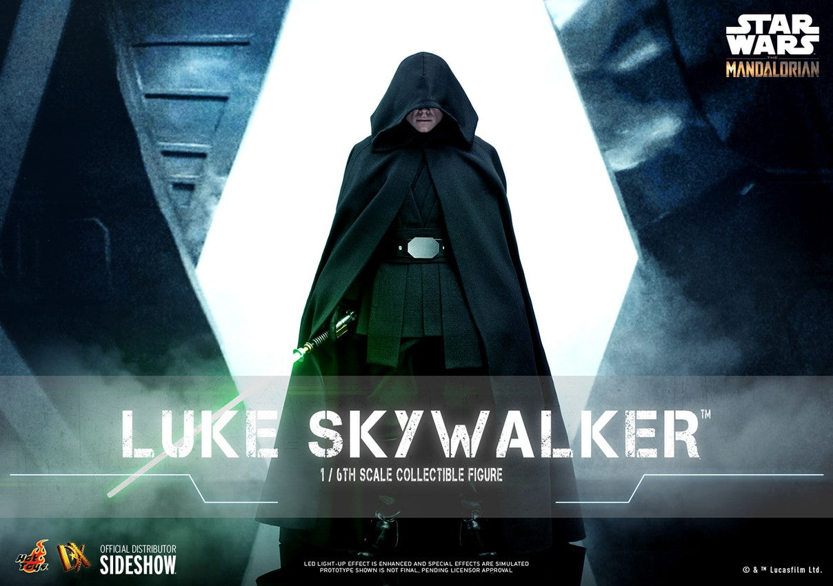 Luke Skywalker With Grogu 1:6 Scale Hot Toys