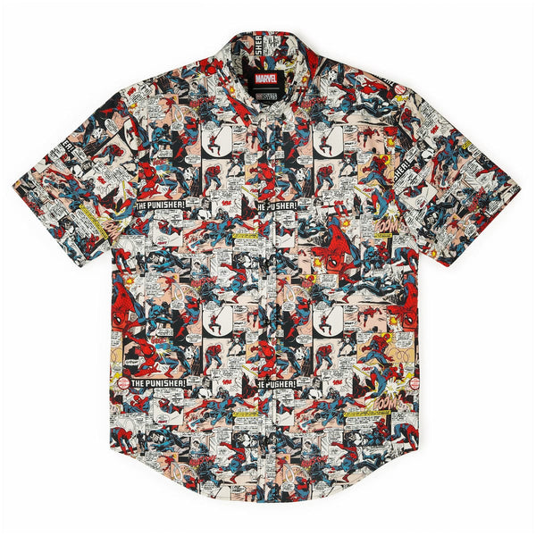 RSVLTS - Spider-man "Punishing Panels" Short Sleeve Shirt