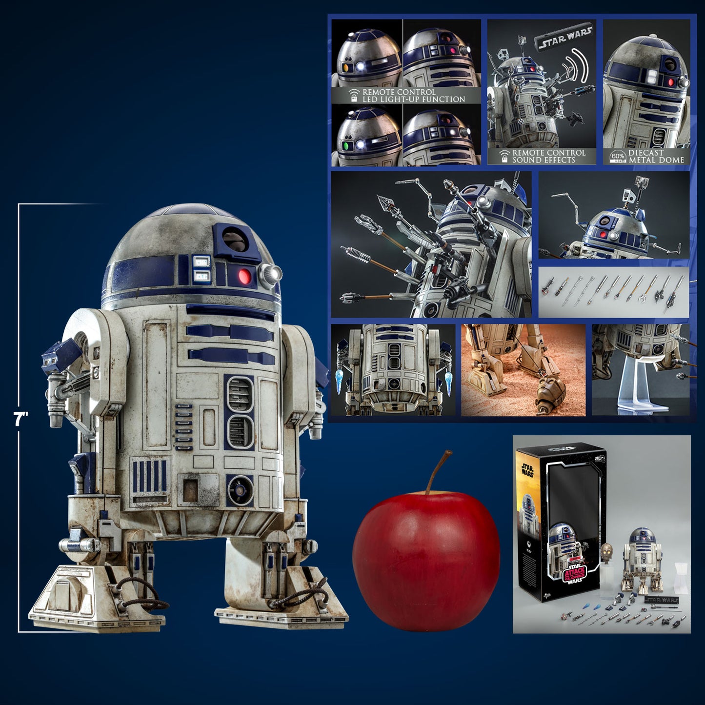 R2-D2 1:6 Scale Hot Toys