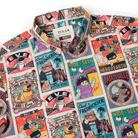 Pixar Fest Posters Short Sleeve Shirt
