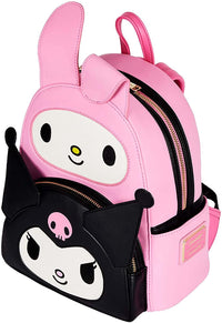 Sanrio My Melody & Kuromi Double Pocket Backpack