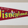 Original Disneyland Pennant (Red)