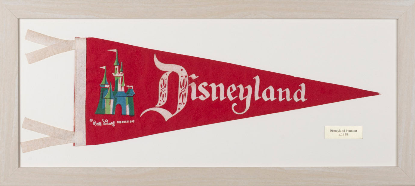Disneyland Pennant c 1958