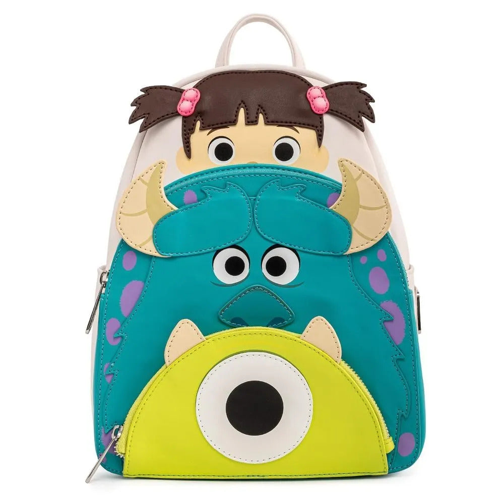 Pixar Monsters Inc. Boo Mike Sully Mini Backpack