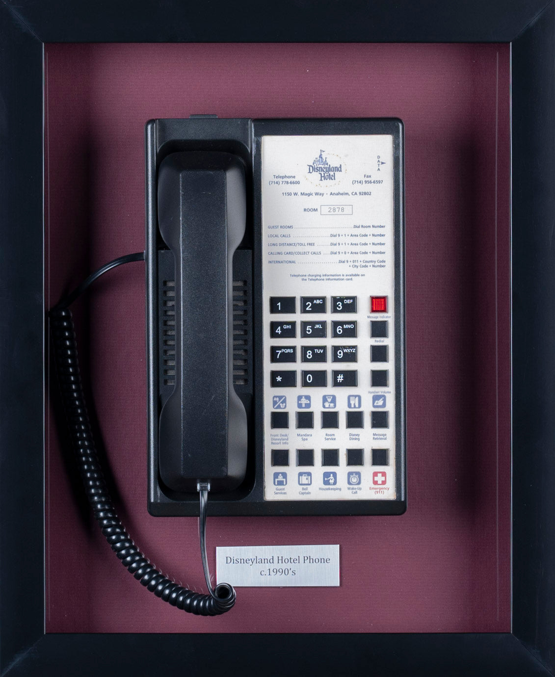 Disneyland Hotel Guest Phone