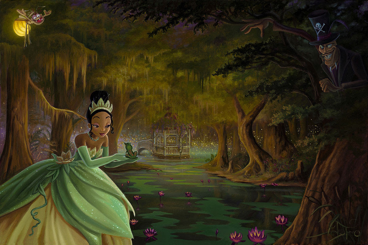 Tiana's Enchantment - Disney Treasure On Canvas