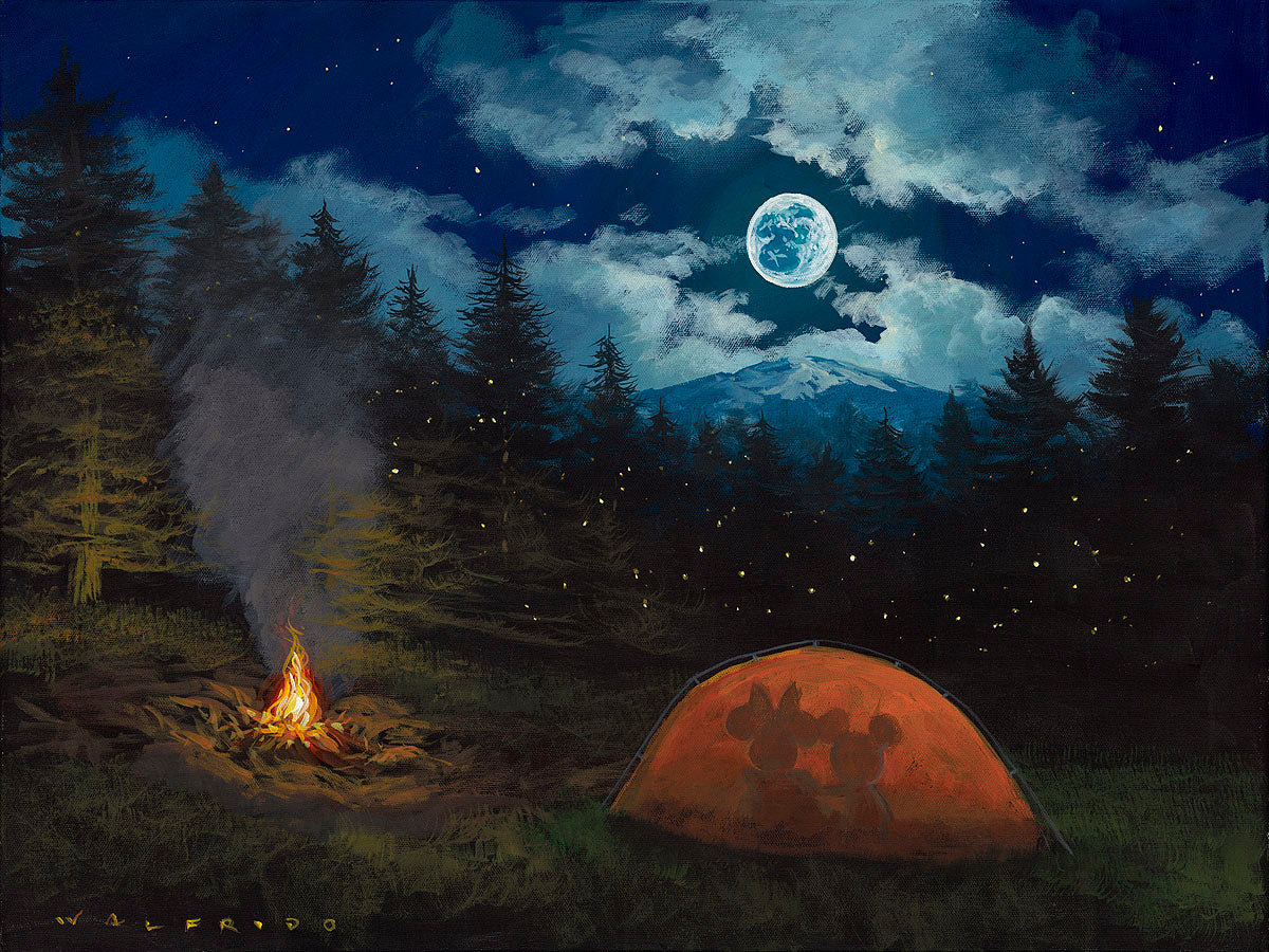 Camping Under The Moon - LE