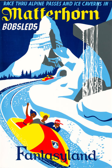 Matterhorn Attraction Poster