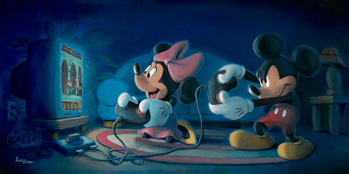 Game Night-Disney Treasure on Canvas