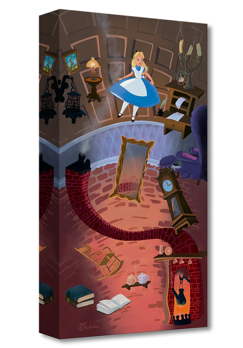 The Rabbit Hole- Disney Treasures on Canvas