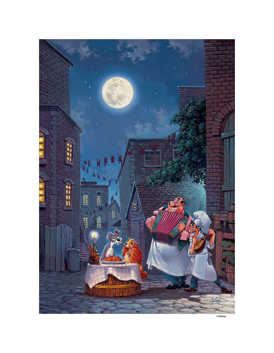 Beautiful Night - Lithograph on paper
