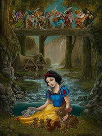 Snow White's Sanctuary-Ap 3-Framed