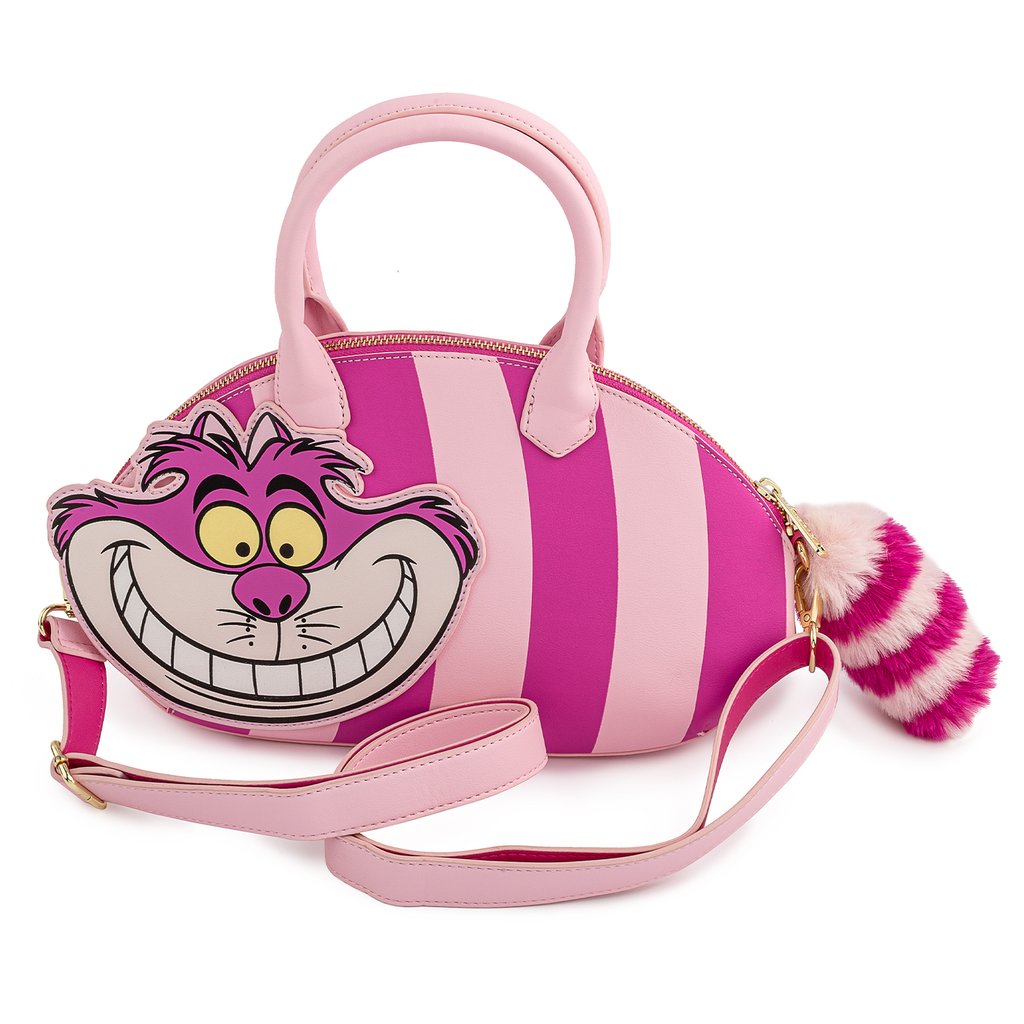Disney Alice In Wonderland Cheshire Cat Aplique Crossbody