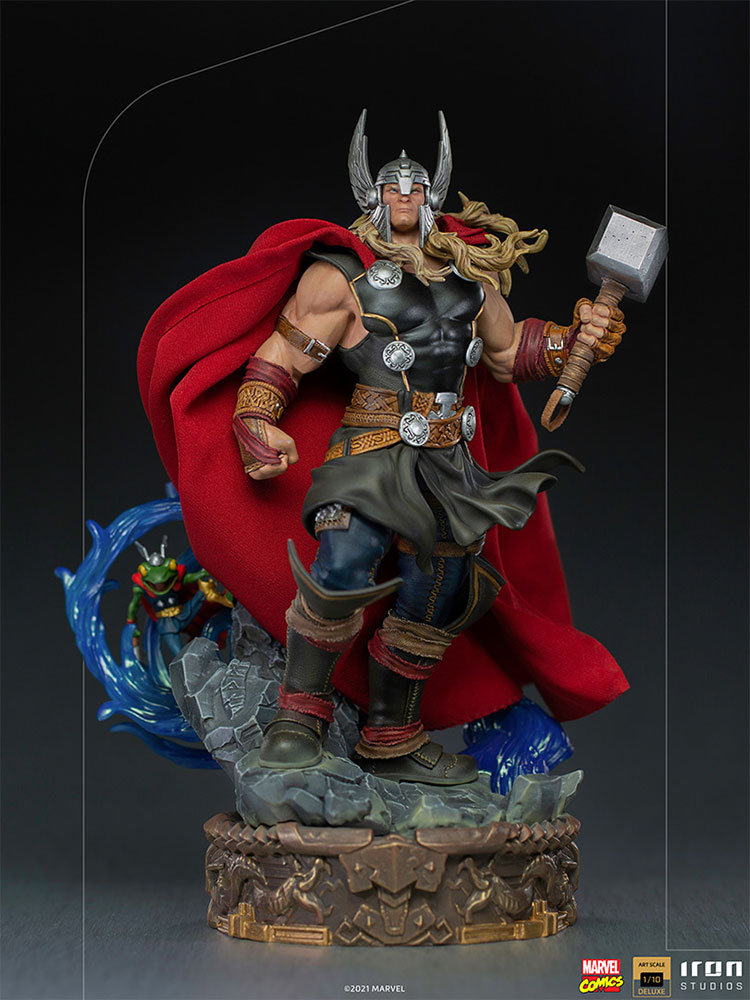 Thor Unleashed Deluxe 1:10 Statue