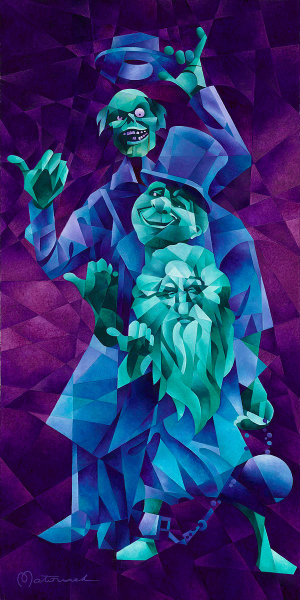 Hitchhiking Ghosts - Disney Treasure on Canvas