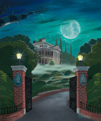 Welcome to The Haunted Mansion-Disney Treasure on Canvas